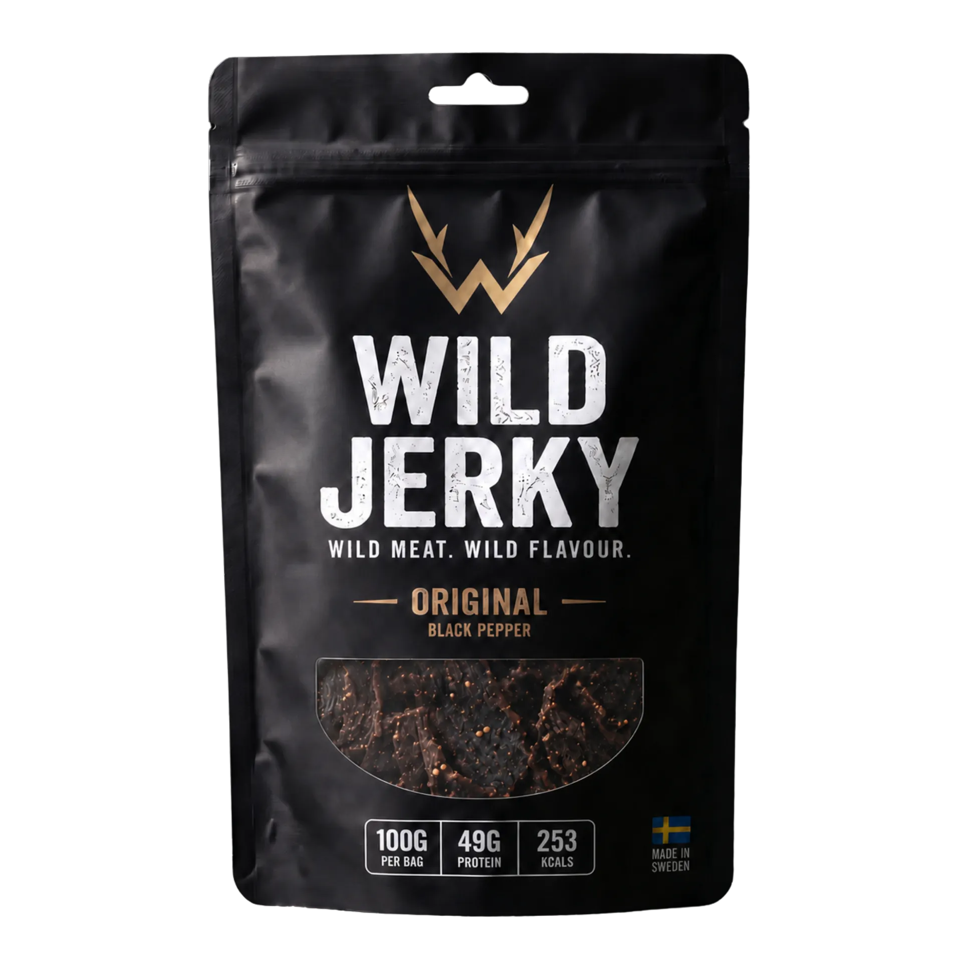 Wild Jerky Original Black Pepper
